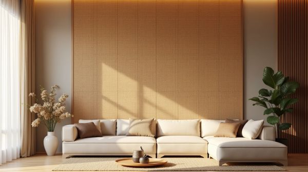 Iluminar y decorar con apliques de pared de ratán